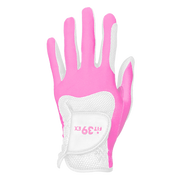 Fit39 golfhandske pink/hvid venstre